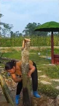 making a well from a #spring #sell #craft #hardworkworks #making #well #hardwork #farmlife #work