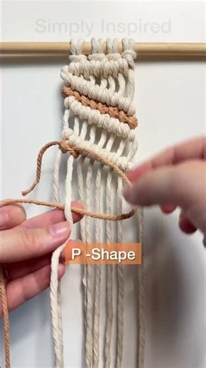 DIY MACRAME | How to add colour #macrametutorial #diymacrame #macrame