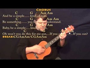 Simple Man (Lynyrd Skynyrd) Bariuke Cover Lesson with Chords/Lyrics