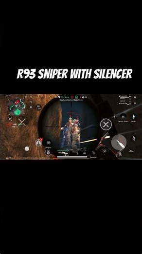 Sniper and silencer combo | Delta Force