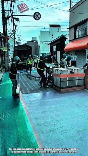 Innovation Road Repair Machine: High Precision Utility Box Installation