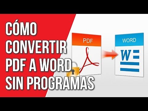 How to Convert PDF to Word Without Programs