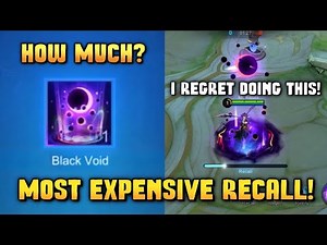 MY WORST NIGHTMARE! ATTEMPT TO GET BLACK VOID EPIC RECALL EFFECT | HOW MUCH? - MLBB