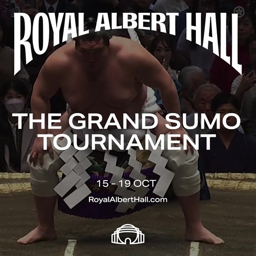 The Grand Sumo Tournament returns. Over 40 elite Sumo wrestlers from Japan will battle for the title of Grand Champion. | Royal Albert Hall