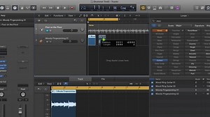 在LogicProX里使用AppleLoop设置和弦进行