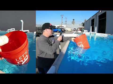 Solar Powered Above Ground Swimming Pool Pump System Demonstration by Natural Current SolarPool.com