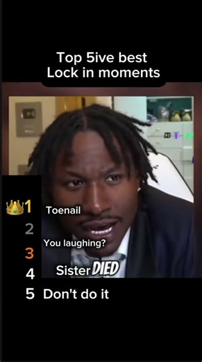 Top five best lock in moments! #topfive #funny #lockin #funnymoments