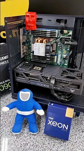 #Yolo #MachineLearning com #Xeon Gold, #GeForce #RTX5090, 512GB Kingston e NVMe #Seagate Ironwolf