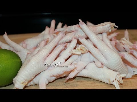 How To Clean Chicken Feet | Chicken feet | Episode 159