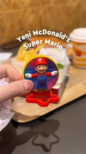 I tried the new Super Mario Happy Meal Menu and our Burger at McDonald's 😍 #mcdonaldsaz