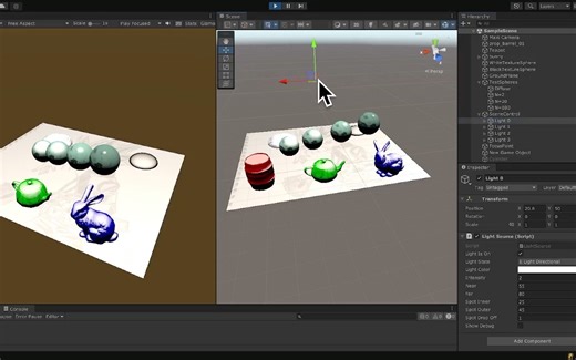 基于Unity的聚光光源游戏-Spot light game on Unity