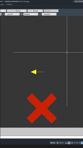How To Make Arrow In AutoCAD⛷️