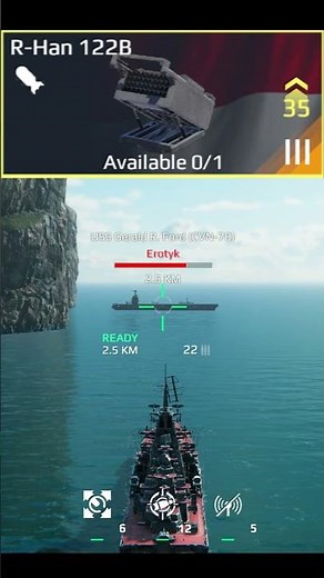 🔥NEW R-HAN 122B🔥Grenade Launcher Damage Test #modernwarships