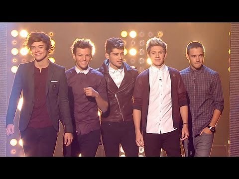 One Direction's guest appearance - The X Factor UK 2012