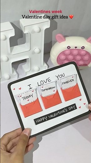DIY Valentine Day Gift Idea ❤️ | Beautiful Handmade Valentine Day Card!