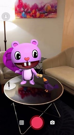 Toothy #happytreefriends #payabunga #augmentedreality