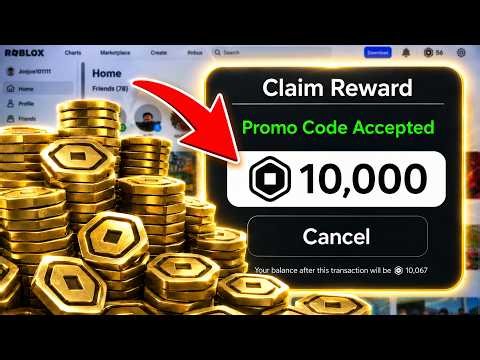 *NEW* How to Get FREE ROBUX in 2026 🎁 WORKING Roblox Promo Codes for 10000 Free Robux