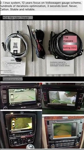 The Rns 315 rns510 rcd510 install the r”Rgb” box the instructions installation