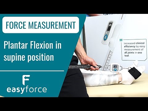 Measuring the Isometric Muscle Forces of Foot Plantar Flexion - EasyForce Digital Dynamometer