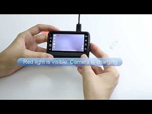 How to Insert/Remove SD Card on Dash Cam B-T51?