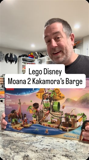 Michael Bales on Instagram: "My son got the Lego Disney Kakamora’s Barge for Moana 2. This set is $100 with only 572 pieces so is it worth it? #lego #legodisney #maui #moana #disney"
