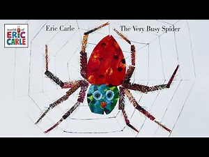The Very Busy Spider 🕸️ By Eric Carle | Animated Book Read Aloud