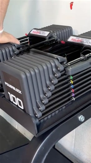 When your workload gets heavy, go lift something heavier. 💪 Take it from Miles, our Pro 100 Adjustable Dumbbells are the perfect stress-relief tool to save your sanity while building muscle in the process. 🎥 TikTok.com/@milesjamesburris | PowerBlock Dumbbells