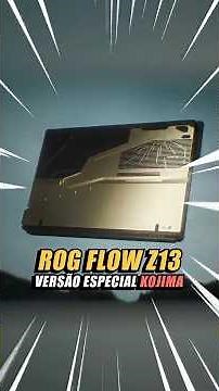 Kojima's Gaming Tablet! The most powerful on the market!
