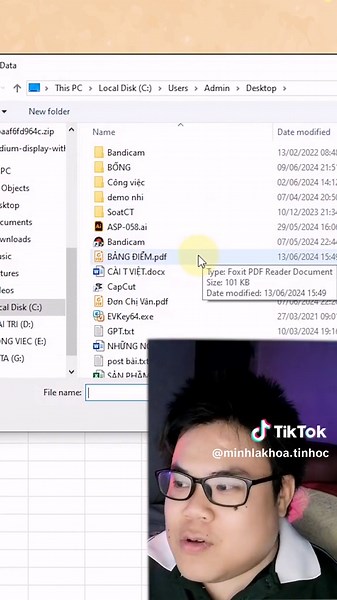 mẹo giúp bạn copy dữ liệu từ file pdf sang excel nhanh và không bị lỗi #minhlakhoa #khoatinhoc #tinhocvanphong #exceltips #exceltutorial #pdftoexcel #LearnOnTikTok
