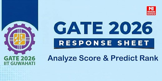 GATE 2026 Response Sheet out | Analyze Score & Predict Rank