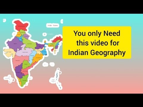 Complete Indian Geography through Himalayas || 