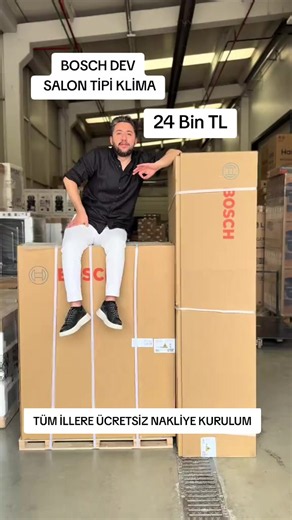 Bosch 48.000 BTU ısıtma ve soğutma kapasiteli sıfır salon tipi klima sadece 24 bin TL 👑 İhracat fazlası, sadece karton hasarlı ya da teşhir ürünlerdir. TÜM ÜRÜNLER 3 YIL SERVİS GARANTİLİDİR. Garanti Belgesi Ve Faturasıyla Geliyor. İstediğiniz adrese Türkiye ya da Avrupa'ya ücretsiz Nakliye hizmeti 👍 #spot #bulgaria #europa #viral #tiktok
