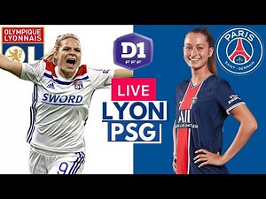LIVE: Olympique Lyonnais Féminin 0-0 PSG Féminine - Division 1 Féminine - Live Stream Watch Along