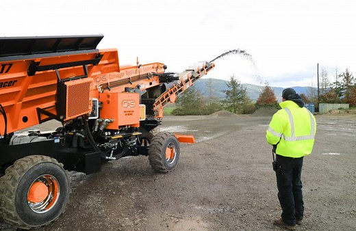 All-Terrain Slinger | AT7 - INTERQUIP CONVEYORS