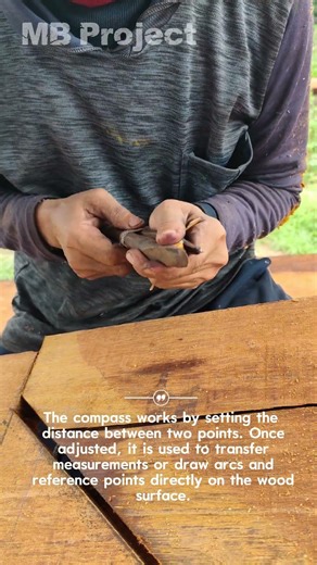 Assembling a Wooden Measuring Compass | Traditional Woodworking Measuring Tool