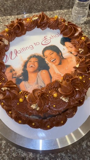 “Sisterhood, sweetness, and a long overdue exhale.” Waiting to Exhale themed cake - Kreative N Khaos 👩🏾‍🍳🤎 To Order text 706-361-4101 | Kreative N Khaos
