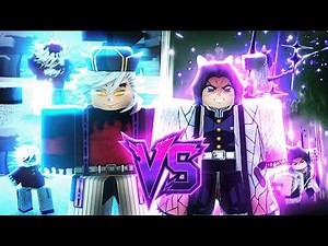 Shinobu Kocho VS Douma (Insect Breathing V2 VS ICE BDA) Roblox Weak Legacy 2