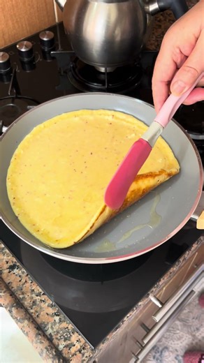Yumurtalı Peynirli Nefis Omlet 🍳🧀