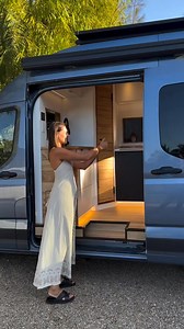 Photoshoot BTS of this LDV Deliver 9 camper van conversion by Byron Bay Van Fitouts They installed a bed lift, so you can move your bed up and out of the way at the touch of a button, revealing a beautiful dining or work from home area with zero fuss. This beautiful piece of art has an inside shower, two burner stove, fridge, maxxair fan, and skylight 👌🏽 . . . Follow Explore VanX the world's largest #CamperVan and #VanCamping directory! Let us help you #FindYourOutside! 🏔️🏝️🏜️🌍 https://exp