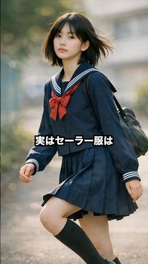 実はセーラー服は、ある女王のちょっとした悪戯から始まりました。