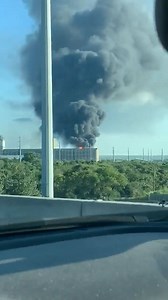 Six people have been hospitalized after a natural gas pipeline exploded Friday in the Port of Corpus Christi, authorities said. Credit: Bobby Davila via Storyful https://bit.ly/3aLIppu | FOX 7 Austin