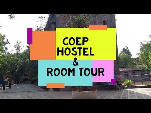 COEP Hostel and Room tour | College of Engineering Pune hostel campus | GHB tour