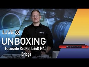 Unboxing: Focusrite – RedNet D64R