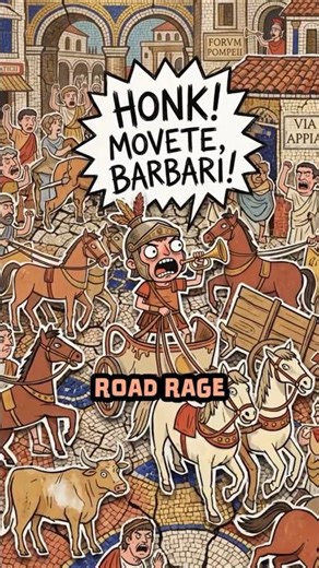 Caesar Tried To Fix Traffic In Ancient Rome And Failed #ancientrome #romehistory #historyfacts