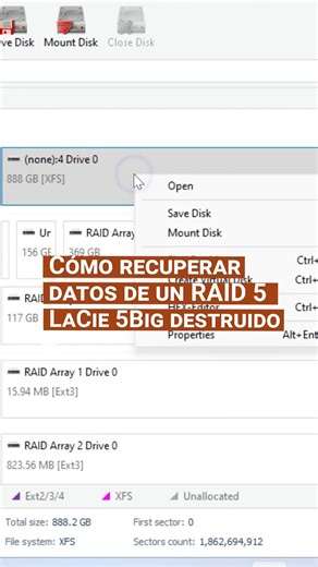 How to recover data from a non-working LaCie NAS RAID storage array #shorts #short