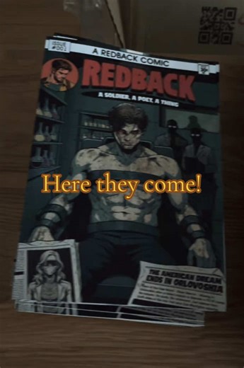 Hear Yee Hear Yee! Redback Comics are now available RIGHT HERE!!! 🎉🧨 #redbackcomics #comics