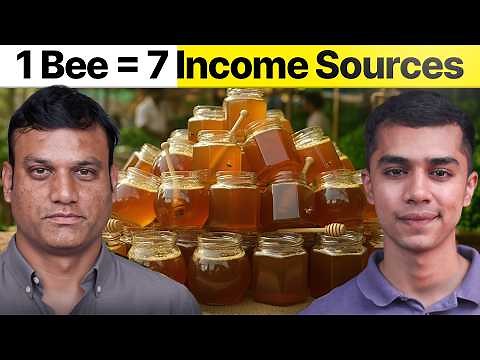 ₹5 Crore Honey Bee Business Model | Built by Engineer Apoorva BV | Beekeeping Success Story