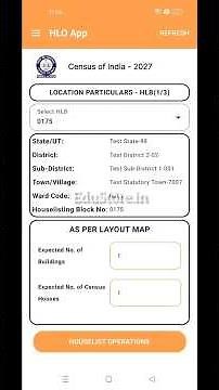 How to Download HLO App | How to do Census 2026 | Census 2027 HLO App Guide