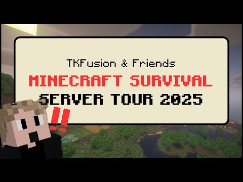 Minecraft SURVIVAL Server Tour 2025!!!