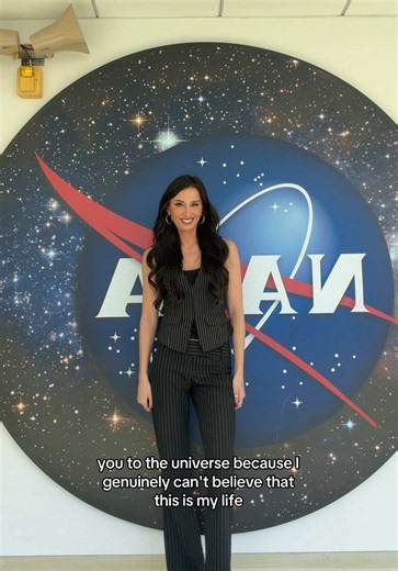 continuing my tour of NASA centers, I stopped by the Goddard Space Flight Center to see the Roman Space Telescope before it gets shipped for launch :) nobody pinch me because I’m not ready to wake up from this dream yet #dreamjob #womeninSTEM #lifestyle